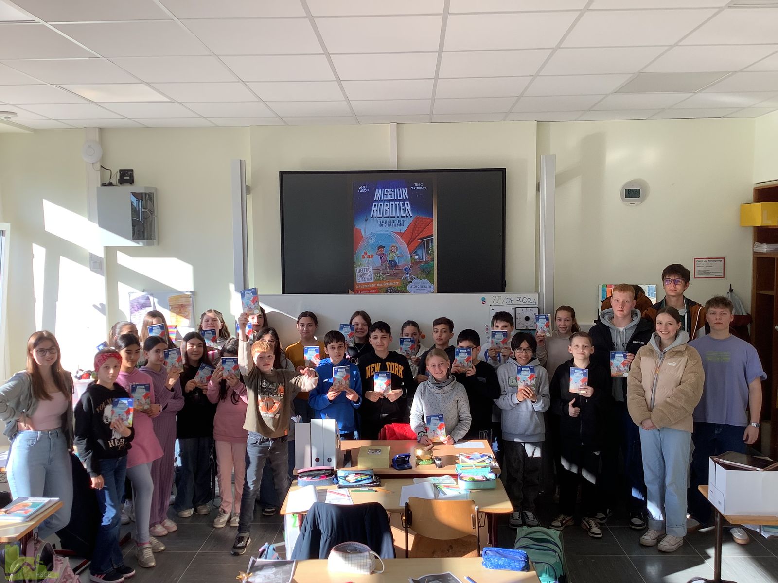 „Cool Kids Read Books“ – Fünftklässler feiern Welttag des Buches