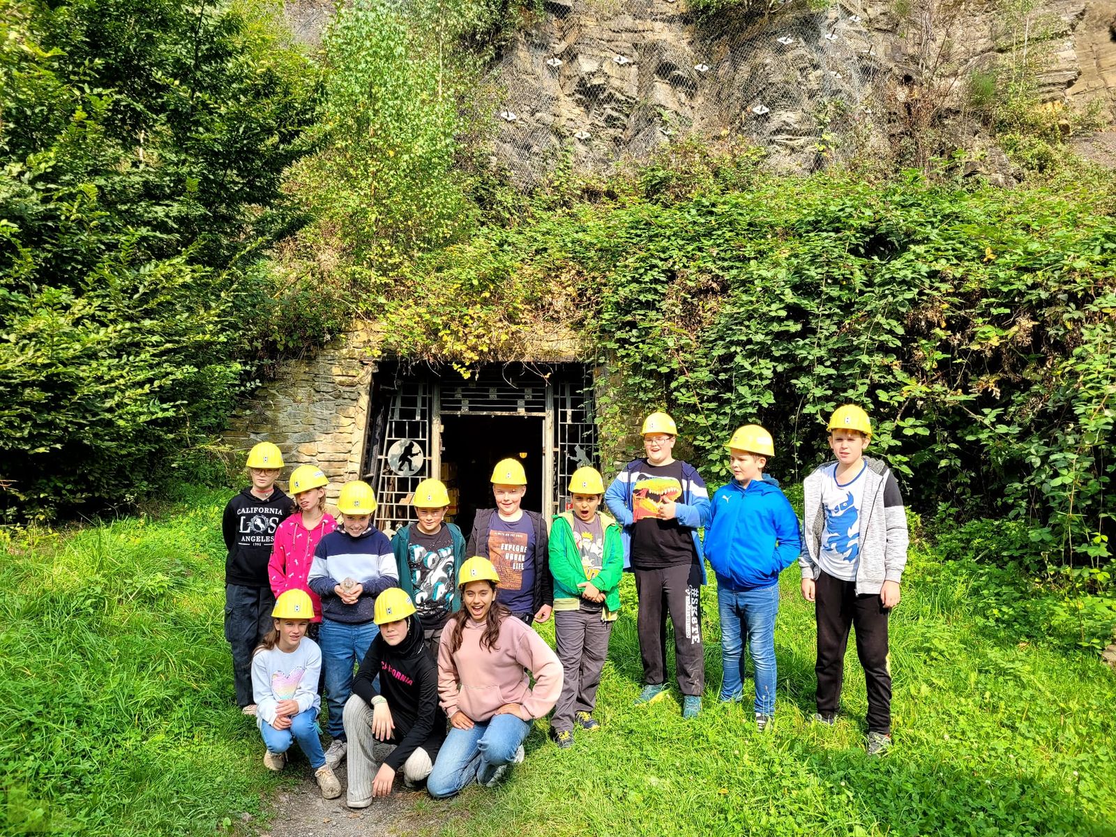 Jahrgangsstufe 5 zum ersten Mal auf Exkursion