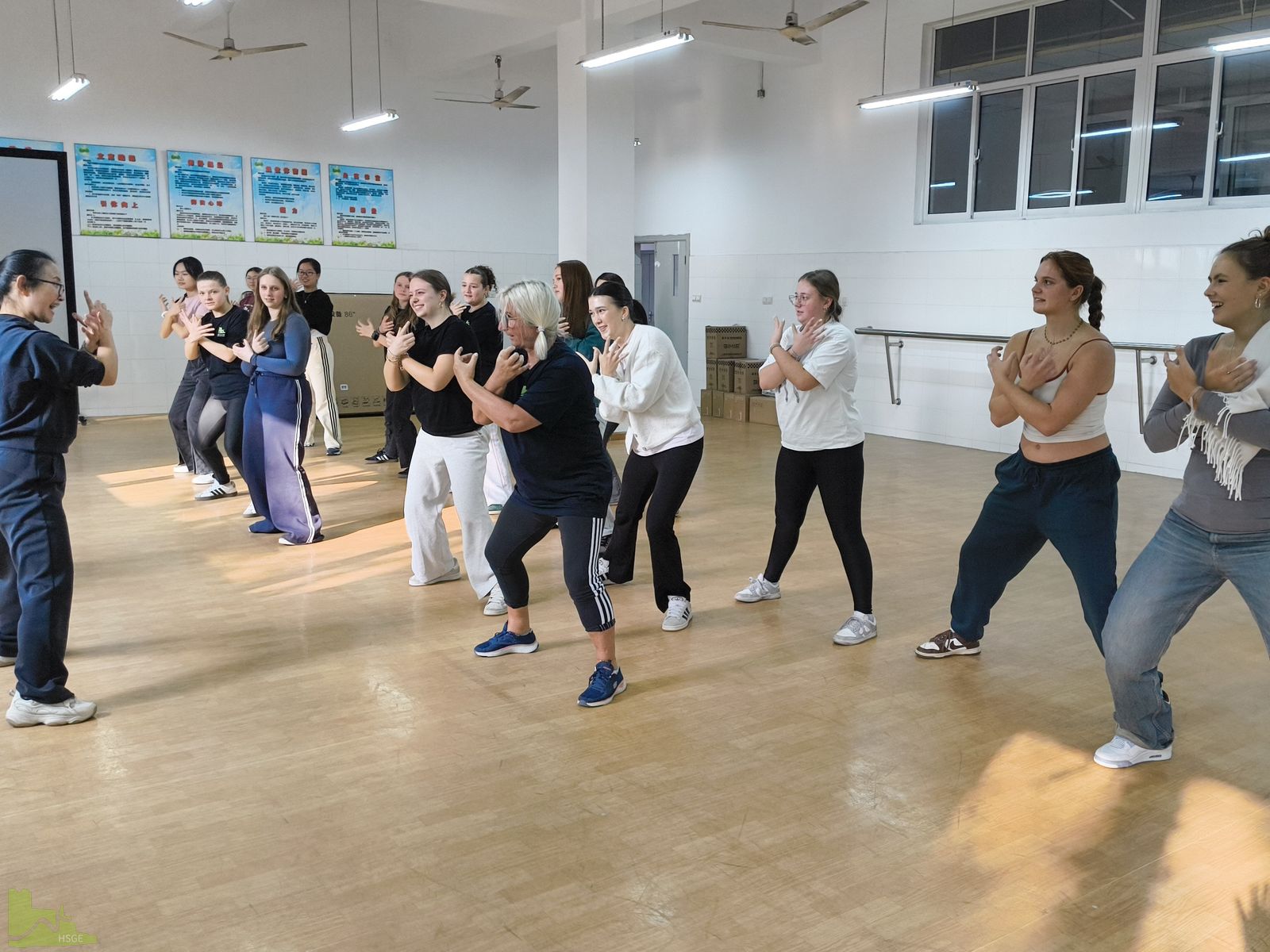 Schüler:innen-Austausch der Hardensteiner - Ankunft in China